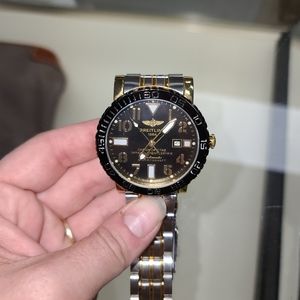 Breitling watch (no serial #) self winding